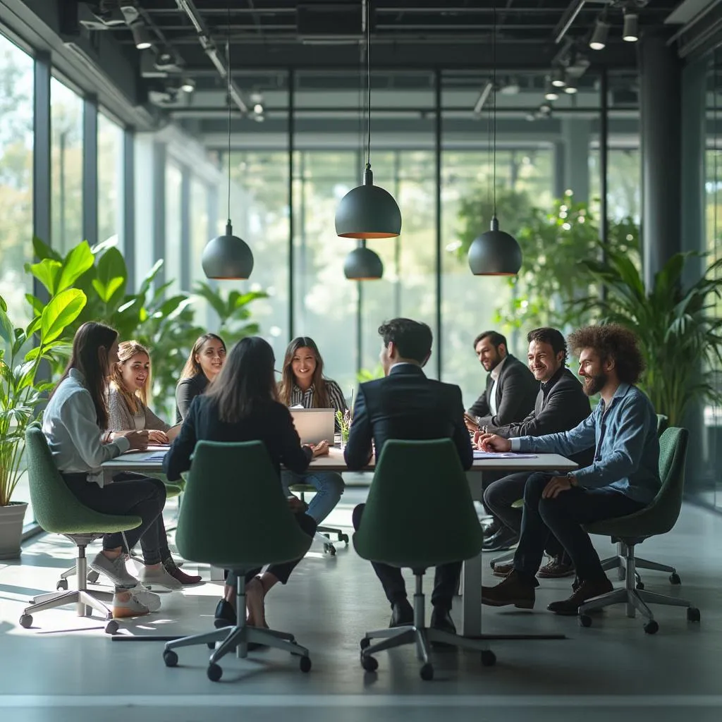 Equipo de ConsultaPro en oficina moderna